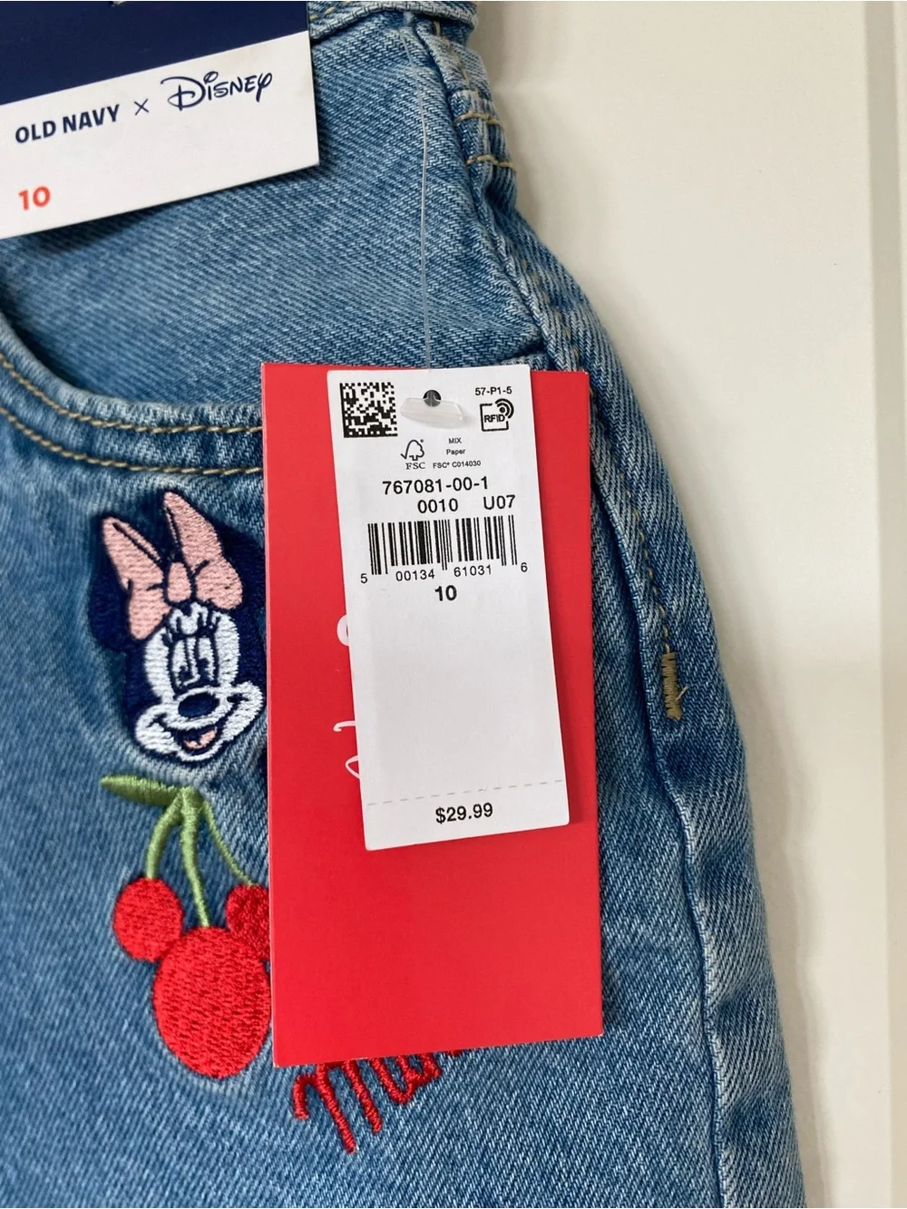 old navy x disney Girls Outfit Size 10/12 NWT